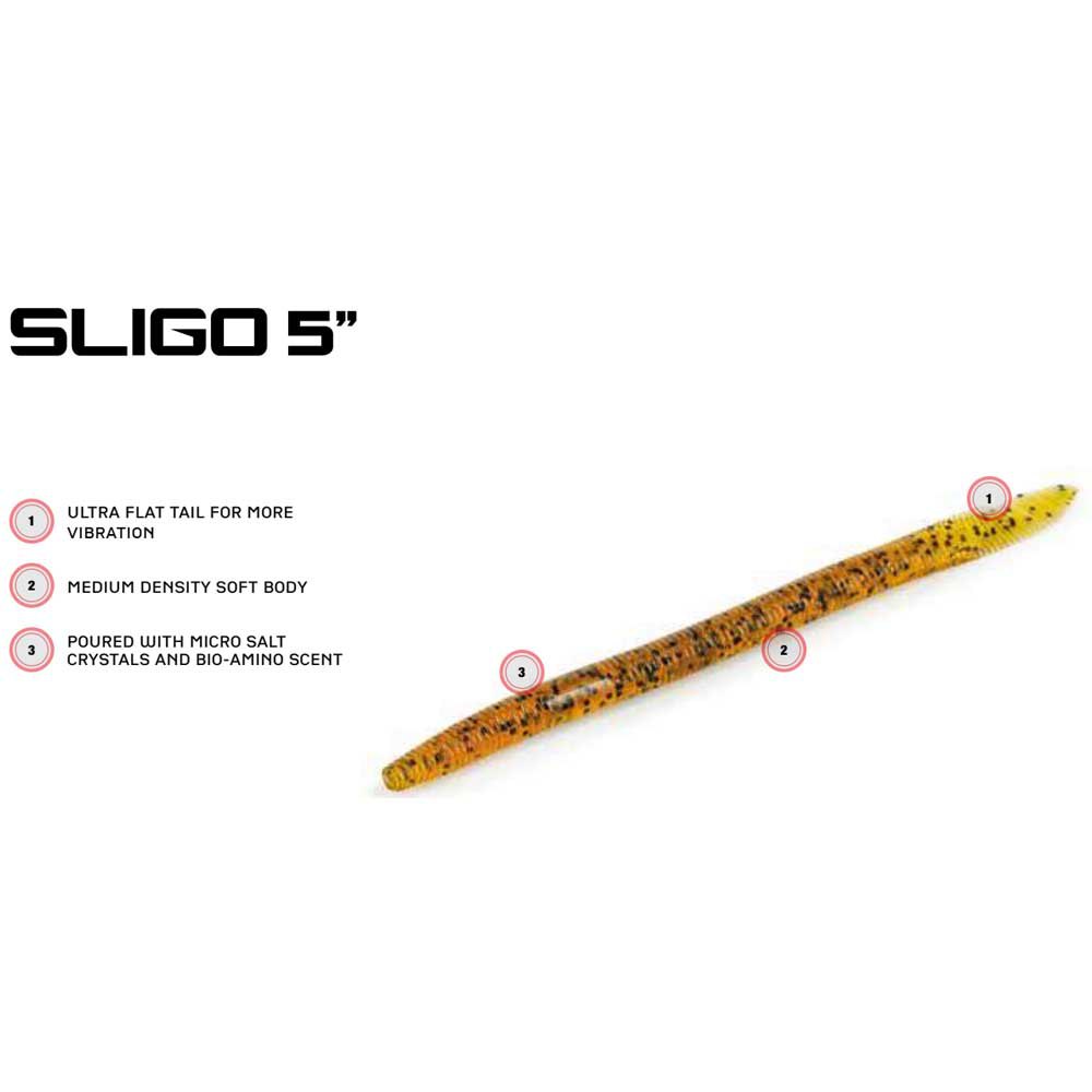 Купить Molix SLG5-31 Sligo USA 125 Mm 10 Единицы Многоцветный Cinnamon Pepper 7ft.ru в интернет магазине Семь Футов