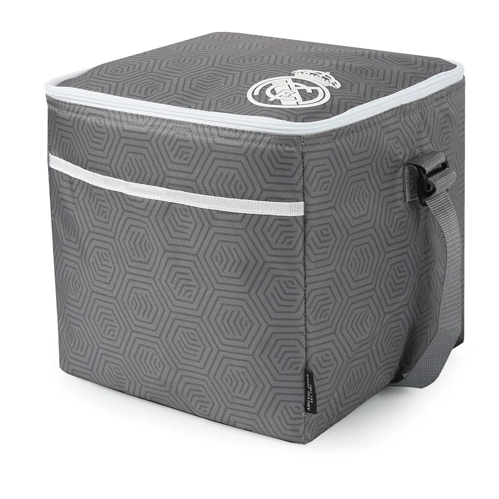Купить Real madrid AZRM10005803-UNIT Мягкий портативный охладитель 30.0x27.9x27.9 cm Серый Grey 7ft.ru в интернет магазине Семь Футов