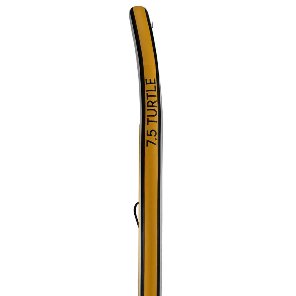 Купить Safe waterman hc100.020 Надувной комплект для падлбординга Turtle Fly 7´5´´ White / Yellow 132x56x35 226.1 cm 7ft.ru в интернет магазине Семь Футов