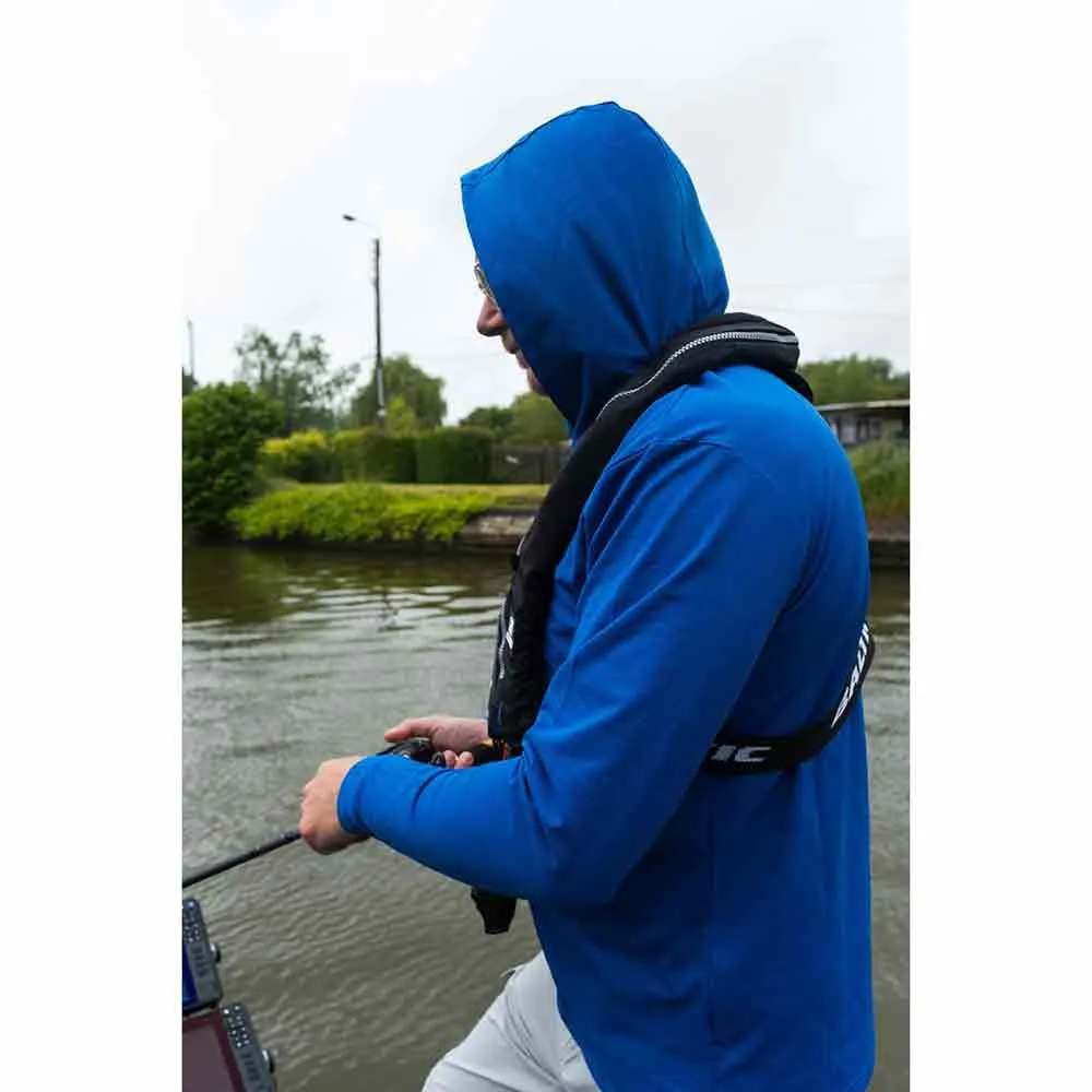 Купить Fox rage npr715 Футболка с длинным рукавом Logo Hooded Blue 30x20x5 M 7ft.ru в интернет магазине Семь Футов