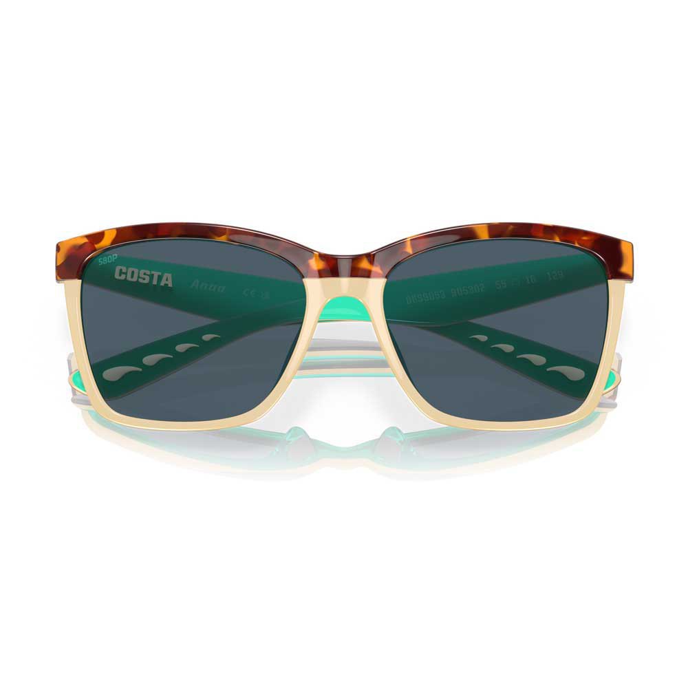 Купить Costa 06S9053-90530255 поляризованные солнцезащитные очки Anaa Retro Tort / Cream / Min Gray 580P/CAT3 7ft.ru в интернет магазине Семь Футов
