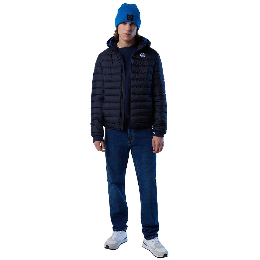 Купить North sails 603222-0802-L Куртка Sky Голубой  Navy Blue M 7ft.ru в интернет магазине Семь Футов