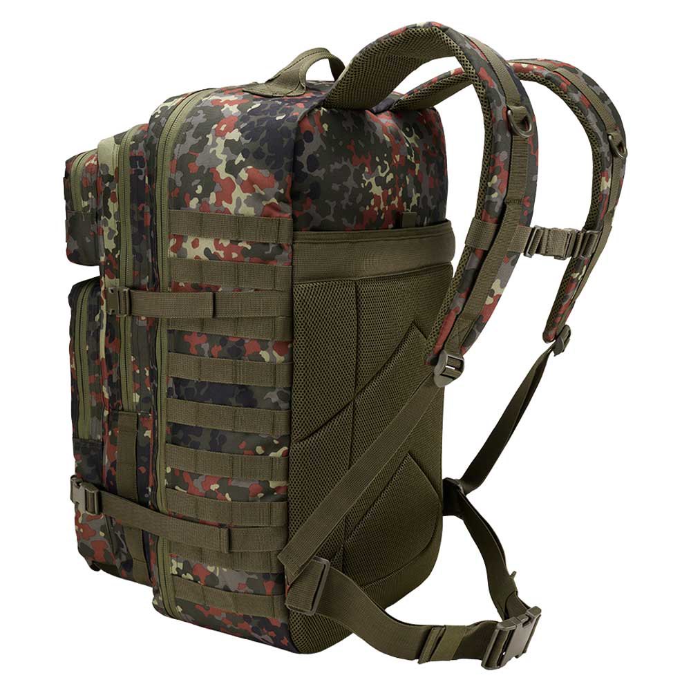 Купить Brandit 8099-15014-OS Рюкзак US Cooper XL 65L Зеленый  Flecktarn 7ft.ru в интернет магазине Семь Футов