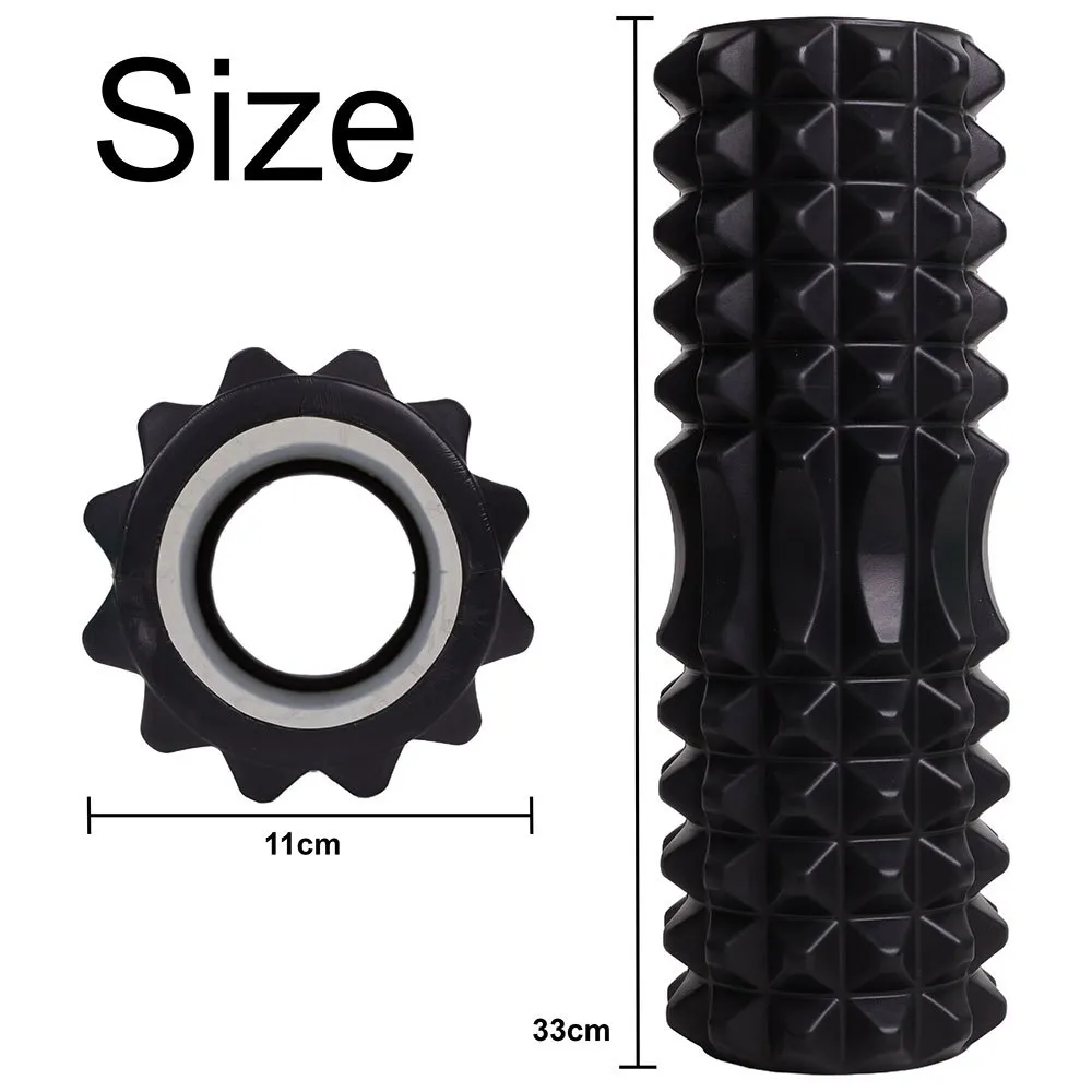 Купить Elitex training x001rwj103 массажный ролик Spongy Foam Black 35x15x12 11 x 33 cm 7ft.ru в интернет магазине Семь Футов