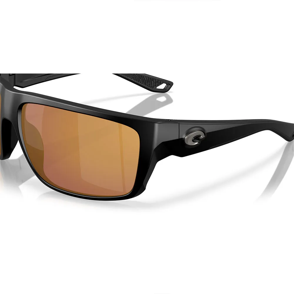 Купить Costa 06S9129-91290564 поляризованные солнцезащитные очки Fly line Matte Black 6 Gold Mirror 580G/CAT3 7ft.ru в интернет магазине Семь Футов