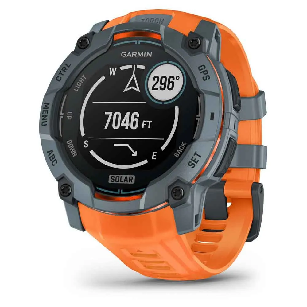 Купить Garmin 010-02935-01 Часы Instinct 3 50 mm Solar Оранжевый Grey / Orange 7ft.ru в интернет магазине Семь Футов