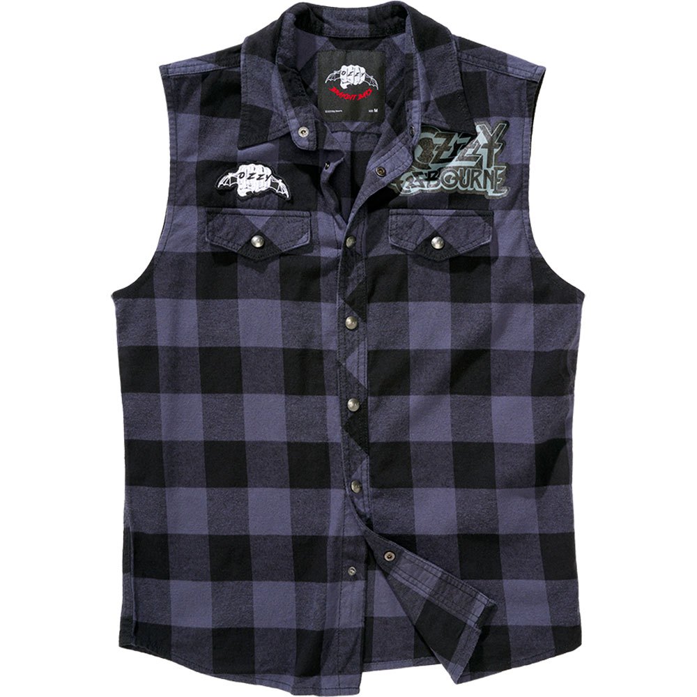 Купить Brandit 61037-12028-XL Рубашка без рукавов Ozzy Черный Black / Grey / Charcoal XL 7ft.ru в интернет магазине Семь Футов
