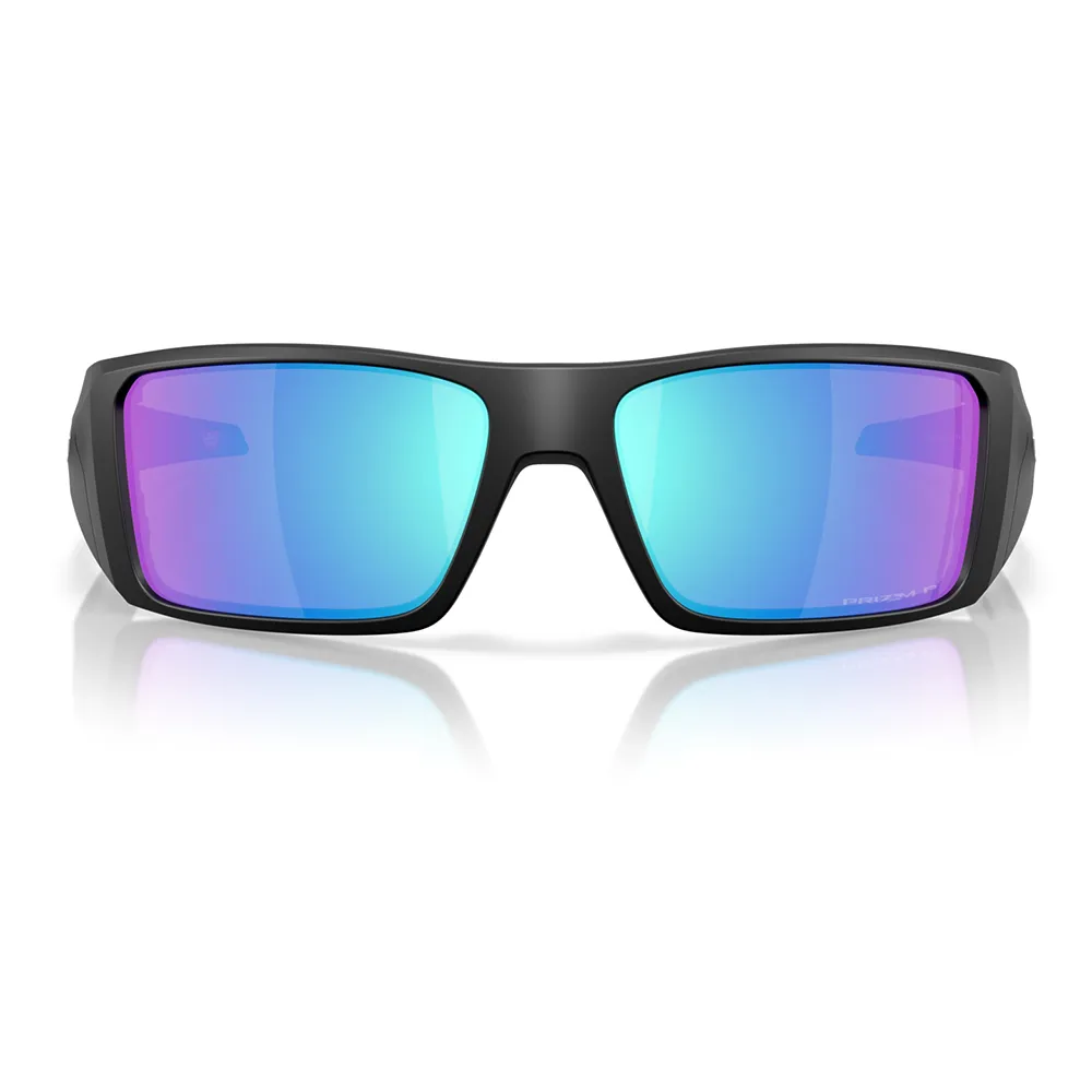 Купить Oakley OO9231-2361-61 поляризованные солнцезащитные очки Heliostat Бесцветный Matte Black Prizm Sapphire Polar/CAT3 7ft.ru в интернет магазине Семь Футов