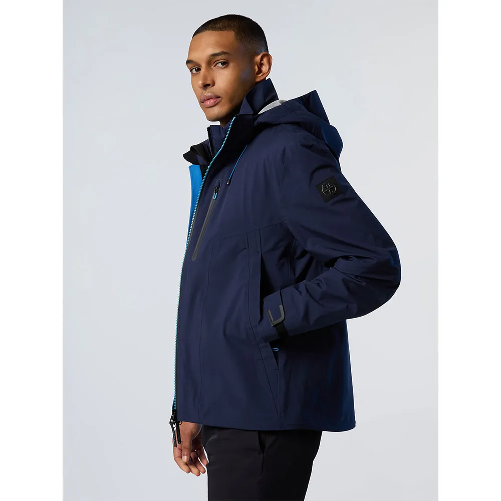 Купить North sails 603351-0802-XS Куртка Edge Tech Sailor Голубой Navy Blue XS 7ft.ru в интернет магазине Семь Футов