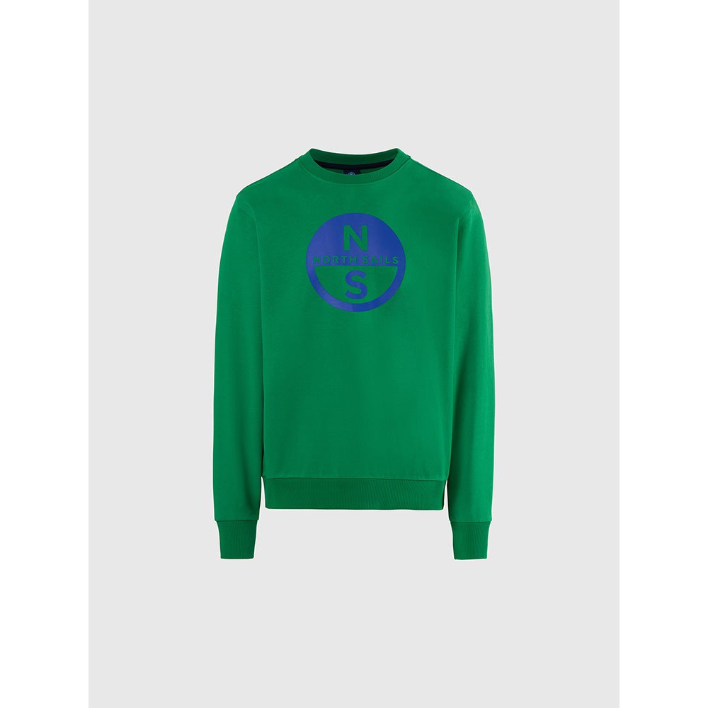 Купить North sails 691222-0460-L Свитер Свитер Basic Logo Зеленый Green Bee L 7ft.ru в интернет магазине Семь Футов