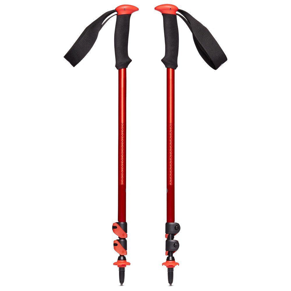 Купить Black diamond BD1125498001ALL1 Trail Sport Поляки Красный  Octane 100-140 cm 7ft.ru в интернет магазине Семь Футов