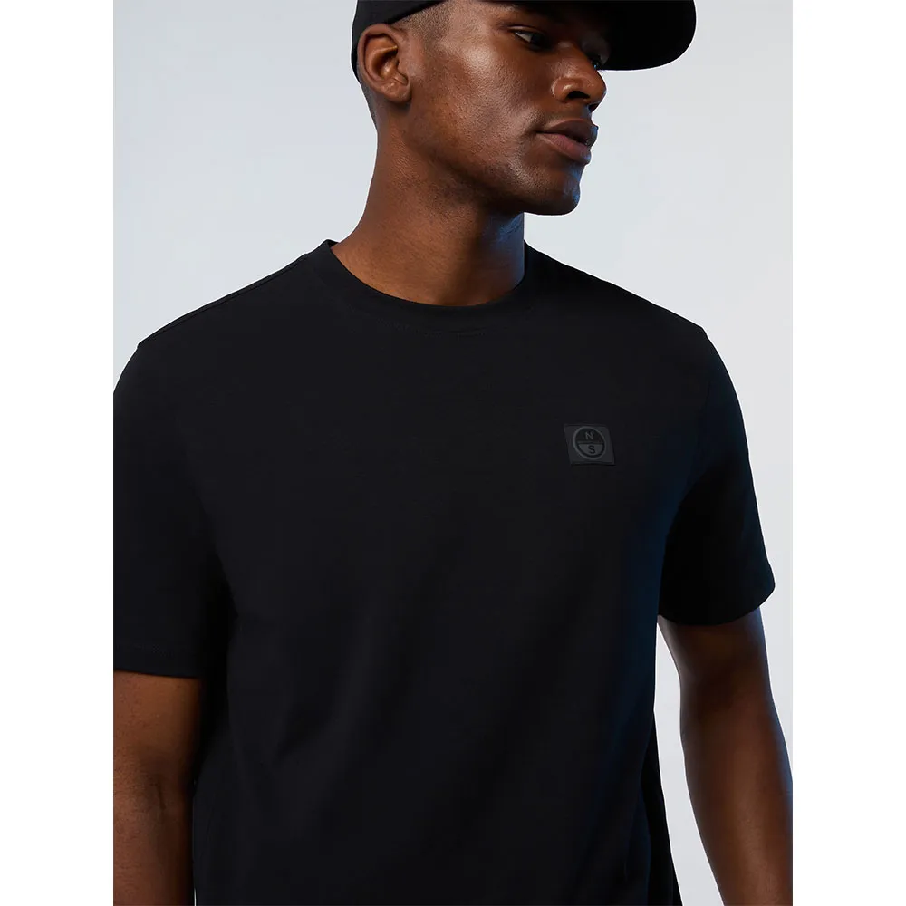 Купить North sails 693037-0999-L Футболка с коротким рукавом Logo 693037 Черный Black L 7ft.ru в интернет магазине Семь Футов