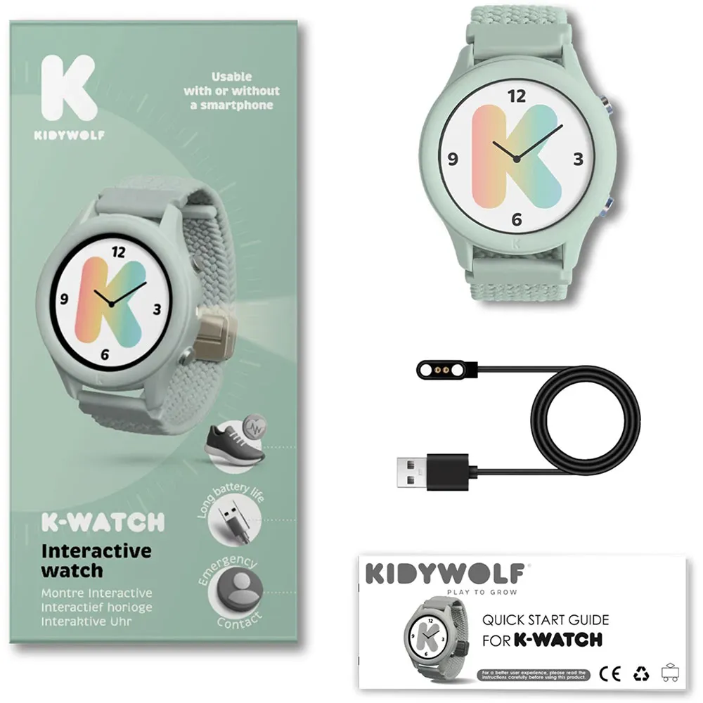 Купить Kidywolf 418275 Смарт-часы Smart-watch Green 16x8x8 7ft.ru в интернет магазине Семь Футов