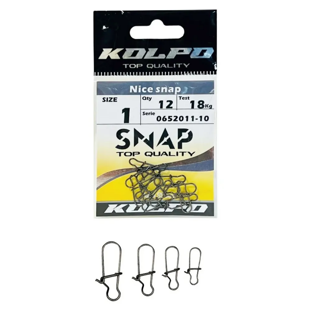 Купить Kolpo 0652011-0 Застежка Nice  Grey 7ft.ru в интернет магазине Семь Футов