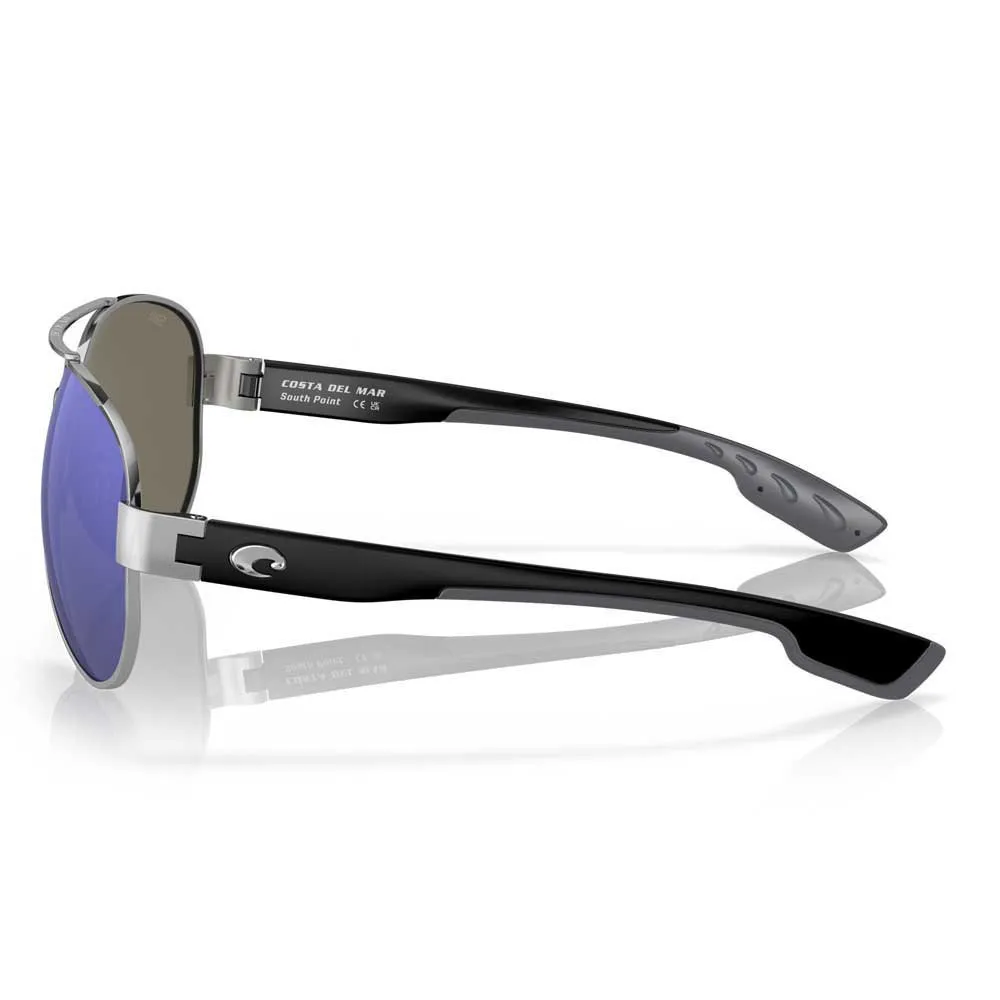 Купить Costa 06S4010-40101559 Зеркальные поляризованные солнцезащитные очки South Point Palladium Blue Mirror 580G/CAT3 7ft.ru в интернет магазине Семь Футов