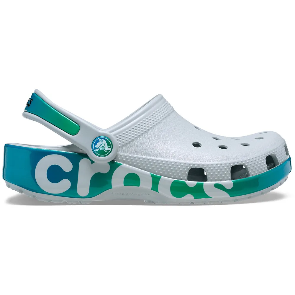 Купить Crocs 210714-1nn-c13 Деревянные башмаки Classic Reflector Mirage / Multi 35x25x15 EU 30 7ft.ru в интернет магазине Семь Футов