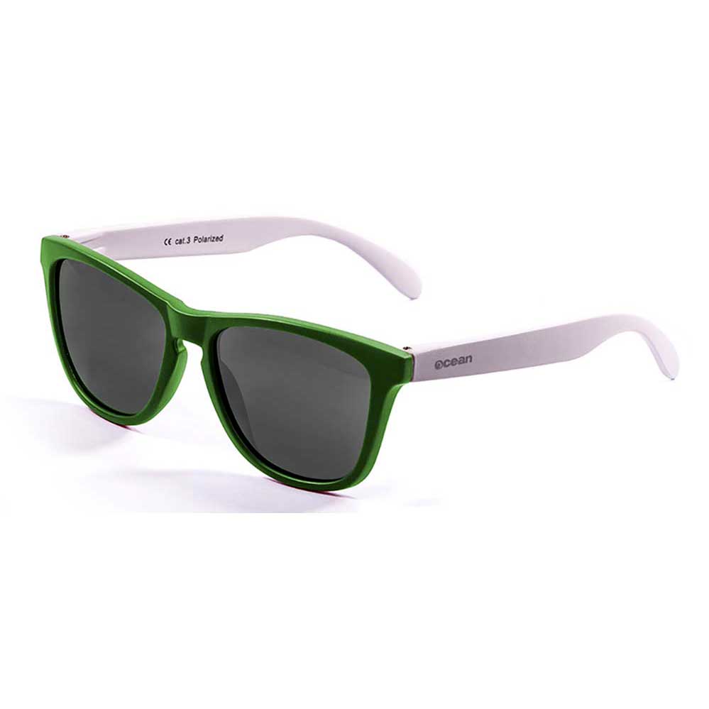 Купить Ocean sunglasses 40002.49 поляризованные солнцезащитные очки Sea Matte Green / Matte White 7ft.ru в интернет магазине Семь Футов