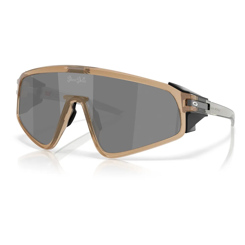 Купить Oakley OO9404-0735-35 Солнцезащитные очки Latch panel Золотистый Sepia Prizm Black/CAT3 7ft.ru в интернет магазине Семь Футов