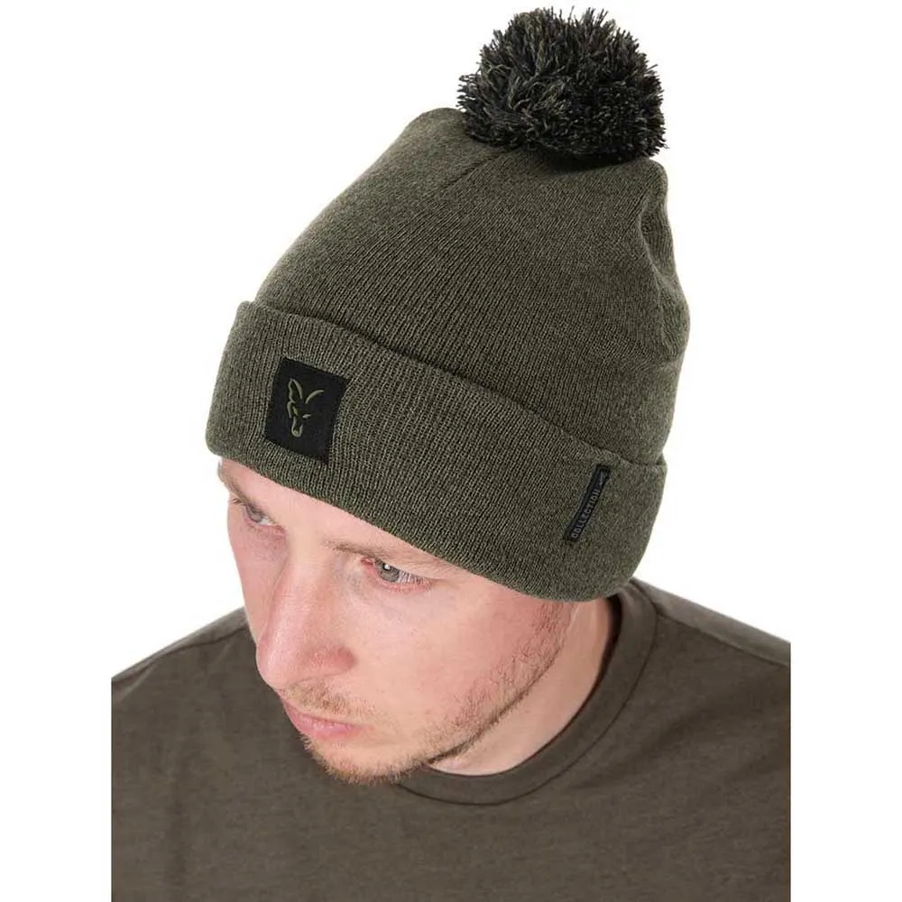 Купить Fox international chh037 Шапка Pompon Collection Green / Black 15x10x5 7ft.ru в интернет магазине Семь Футов
