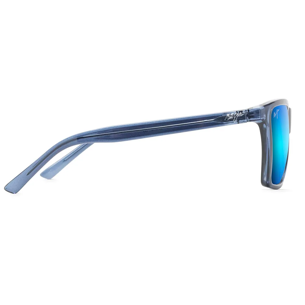 Купить Maui jim b864-03-os поляризованные солнцезащитные очки Cruzem Dark Translucent Blue 20x10x10 Blue Hawaii/CAT3 7ft.ru в интернет магазине Семь Футов