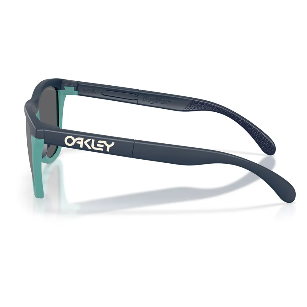 Купить Oakley OO9284-1755 Солнцезащитные очки Frogskins range Matte Abyss Prizm Black/CAT3 7ft.ru в интернет магазине Семь Футов