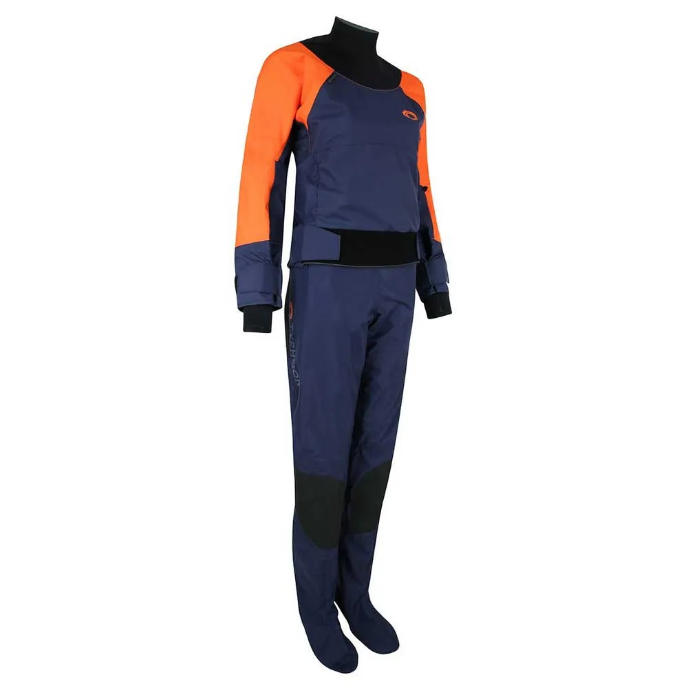Купить Typhoon p019379 Сухой гидрокостюм Hendra Hinge Orange / Navy 55x55x10 LR 7ft.ru в интернет магазине Семь Футов