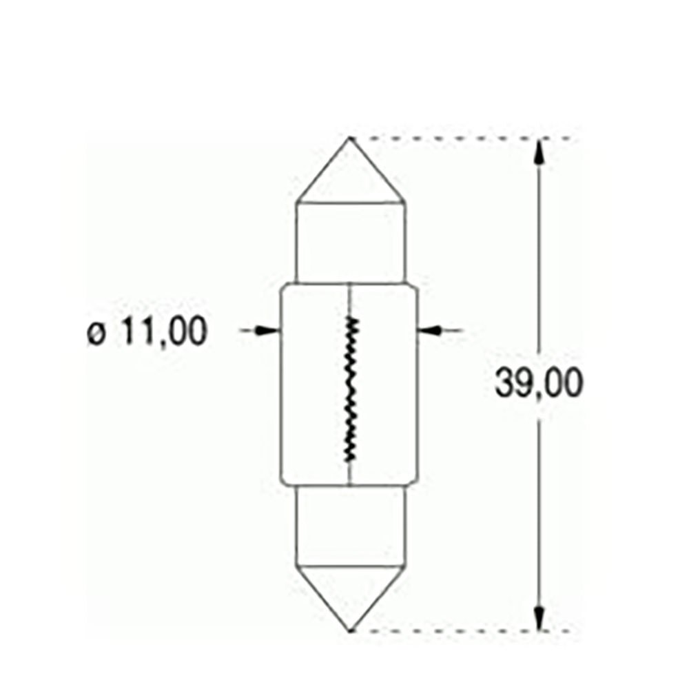 Купить Euromarine OBT121382 10W 12V гирлянда луковица 2 единицы Grey 11 x 39 mm 7ft.ru в интернет магазине Семь Футов