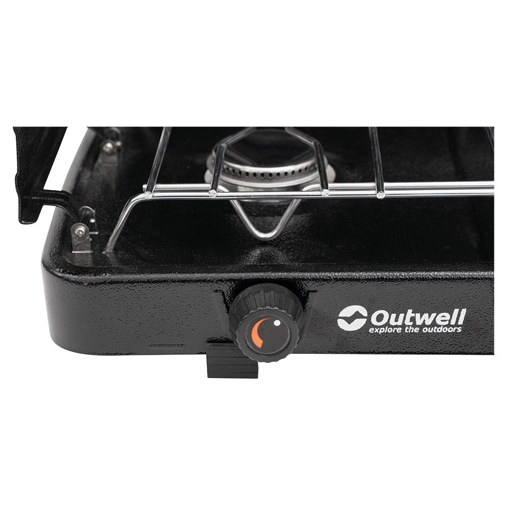 Купить Outwell 651159 Appetizer Duo 2 Горелки Кухня Серебристый Black 7ft.ru в интернет магазине Семь Футов