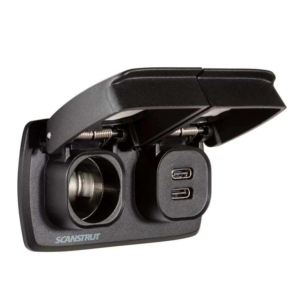 Купить Scanstrut SC-MULTI-F1 коннектор Flip Pro Multi 12V  Black 7ft.ru в интернет магазине Семь Футов