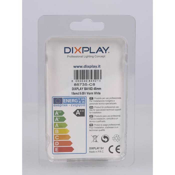 Купить Dixplay 020007 BA15D 8-35V 2.5W 22x45 mm Теплый белый 18 Вел Лампочка Clear / Grey 7ft.ru в интернет магазине Семь Футов