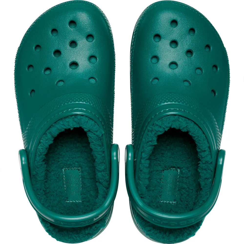 Купить Crocs 203591-302-m9w11 Деревянные башмаки Classic Lined Emerald 35x25x15 EU 42 7ft.ru в интернет магазине Семь Футов