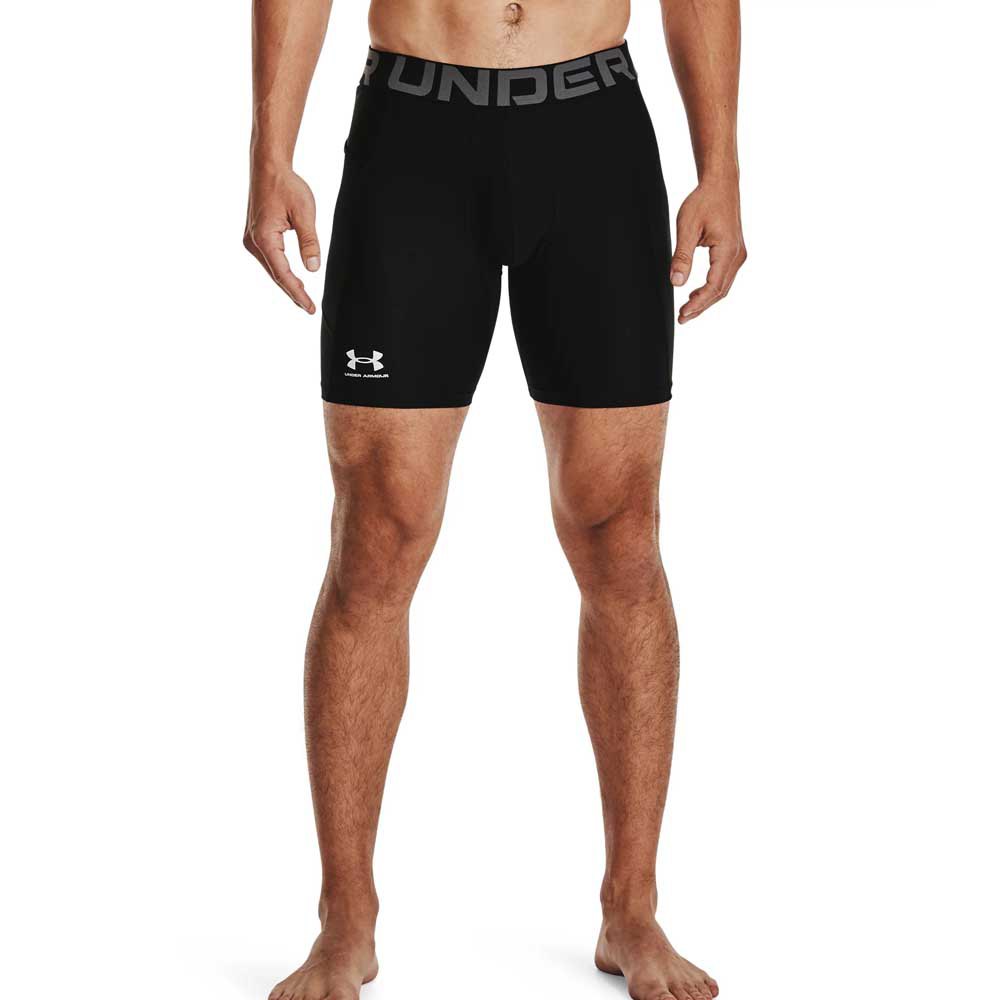 Купить Under armour 1361596-001-3XLT Компрессионные шорты HeatGear Черный Black / White 3XL 7ft.ru в интернет магазине Семь Футов