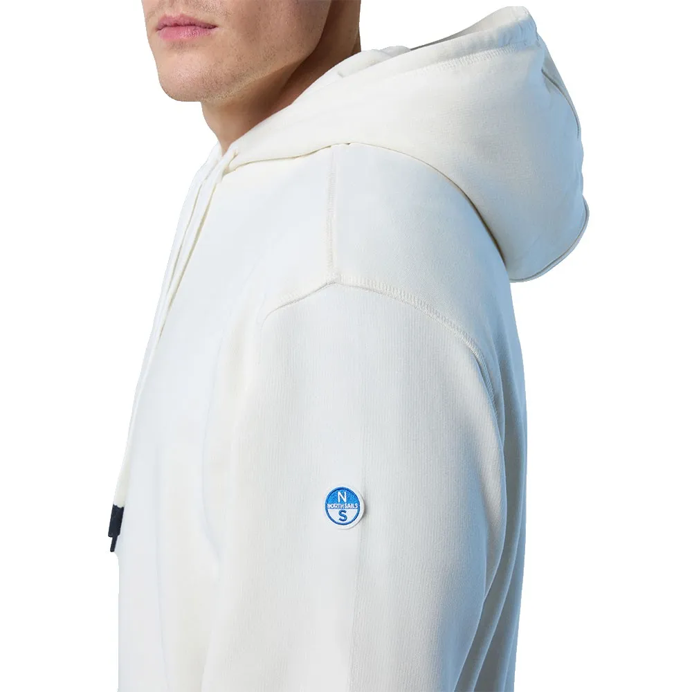 Купить North sails 691262-0105-3xl Толстовка с капюшоном Logo 691262 Marshmallow 40x30x12 7ft.ru в интернет магазине Семь Футов