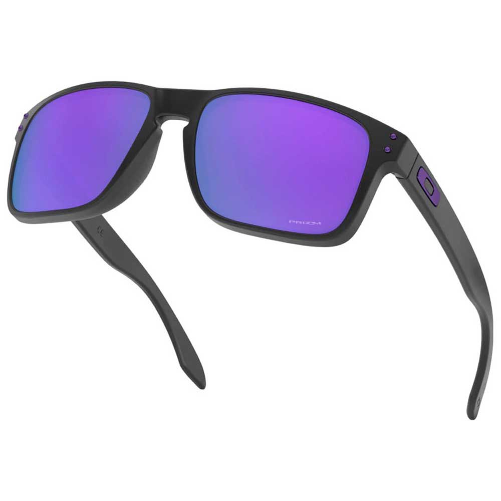 Купить Oakley OO9102-K655 Holbrook Prizm Солнцезащитные Очки Matte Black Prizm Violet/CAT3 7ft.ru в интернет магазине Семь Футов