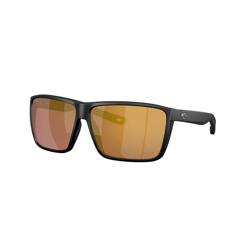 Купить Costa 06s9121-91210764 поляризованные солнцезащитные очки Rincon ii Matte Black / Matte Black 20x10x10 Gold Mirror 580G/CAT3 7ft.ru в интернет магазине Семь Футов