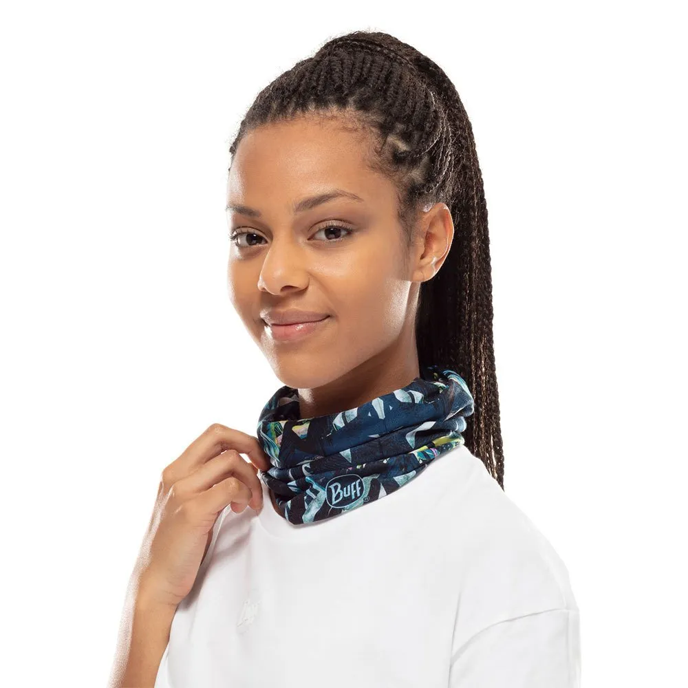 Купить Buff ® 125147.787.10.00 Шарф-хомут Coolnet UV+ Reflective R-Ipe Navy 8x25x6 7ft.ru в интернет магазине Семь Футов