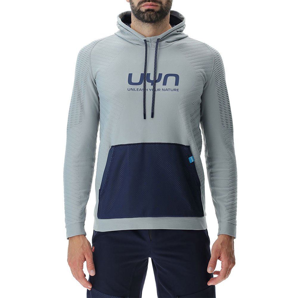 Купить UYN O102532-J851-XXL Толстовка с капюшоном Skipper Серый Nautical Grey 2XL 7ft.ru в интернет магазине Семь Футов