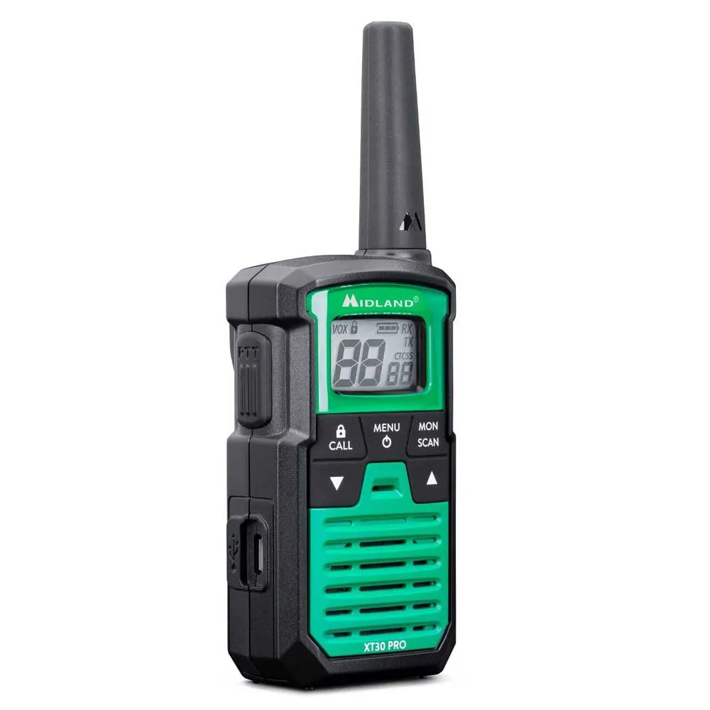 Купить Midland C1463 рации XT30 PRO Зеленый  Green 7ft.ru в интернет магазине Семь Футов