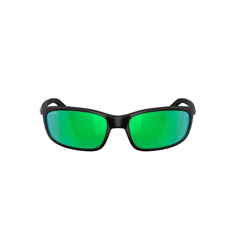 Купить Costa 06s9134-91340359 поляризованные солнцезащитные очки Brine ii Matte Black 03 20x10x10 Green Mirror 580P/CAT3 7ft.ru в интернет магазине Семь Футов