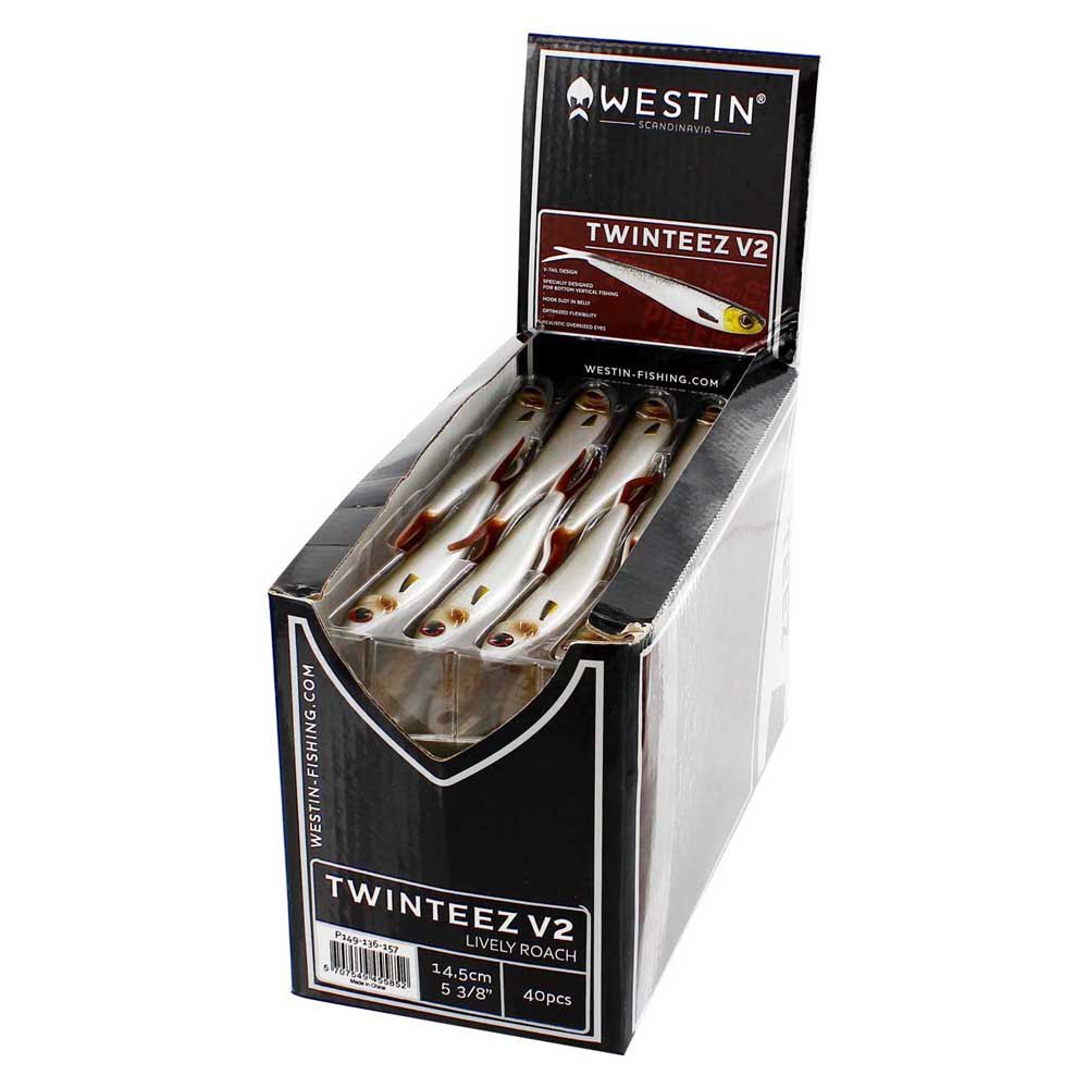 Купить Westin P191-489-004 TwinTeez V2 V-Tail Мягкая приманка 65 mm 1g 68 единицы Золотистый 489 7ft.ru в интернет магазине Семь Футов