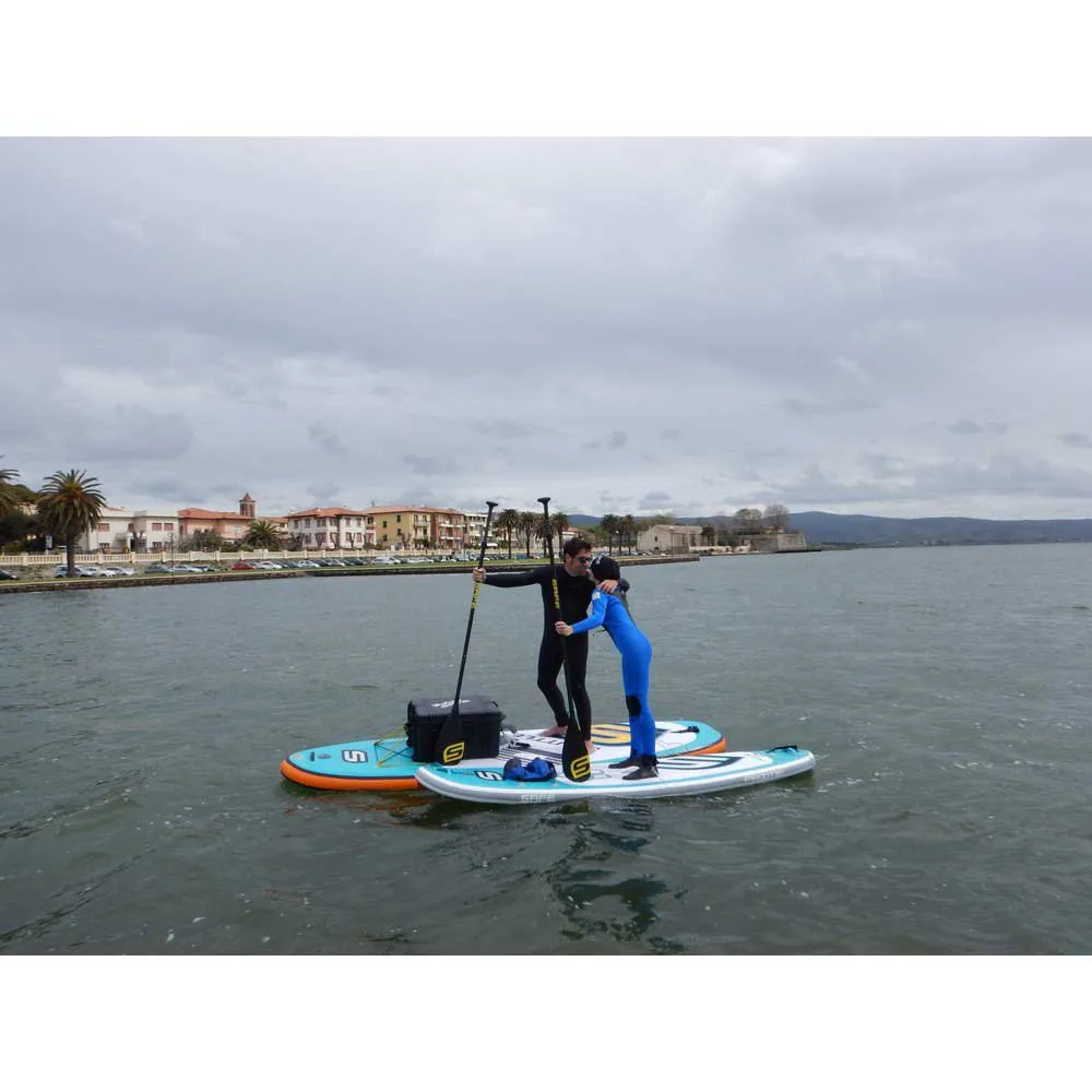 Купить Safe waterman hz500.002 Надувной комплект для падлбординга Shuttle P2 11´6´´ Turquoise 90x55x23 350.5 cm 7ft.ru в интернет магазине Семь Футов