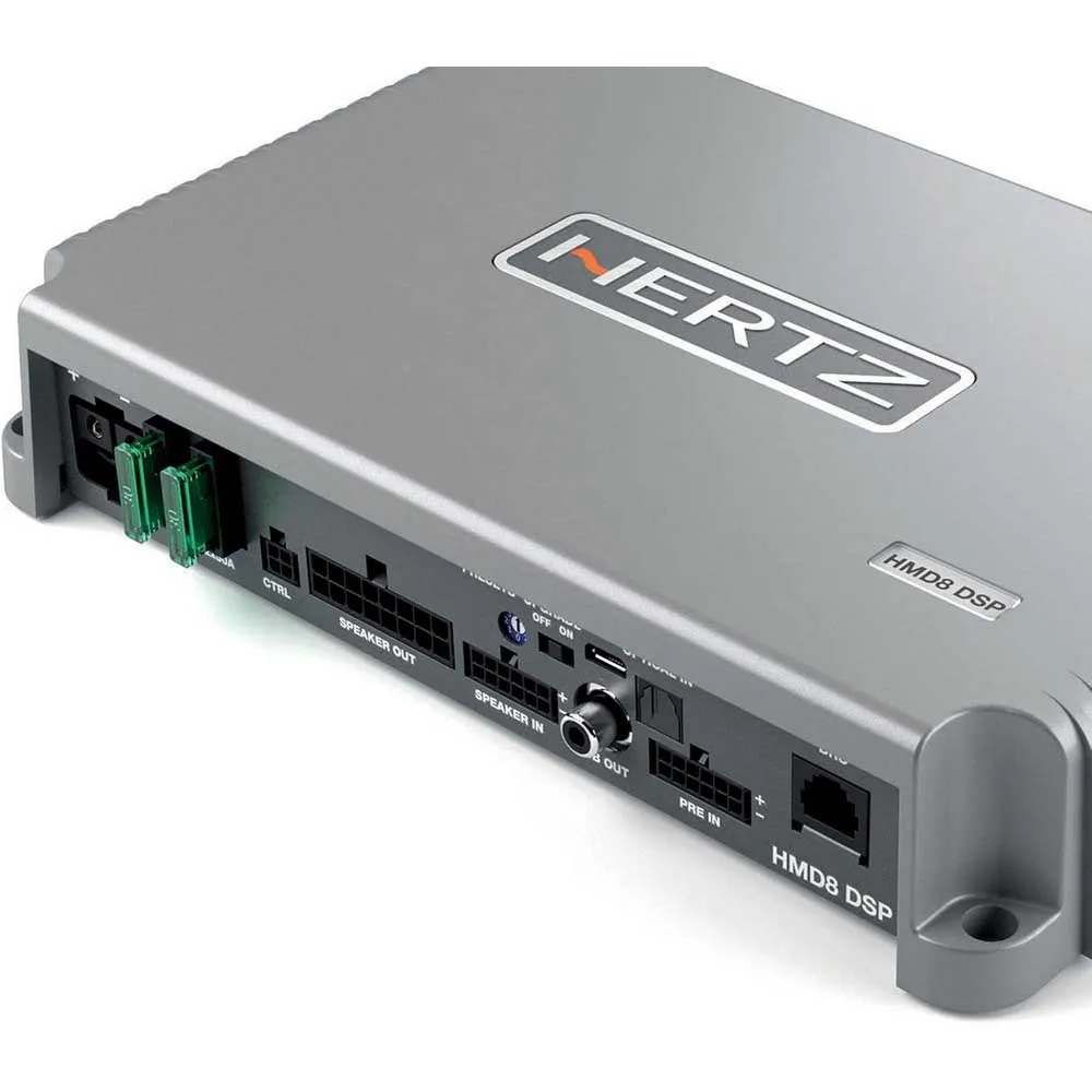 Купить Hertz her78213000 Усилитель HMD8 DSP 23.8x4.67x15.5 cm 150W Grey 25x16x10 7ft.ru в интернет магазине Семь Футов