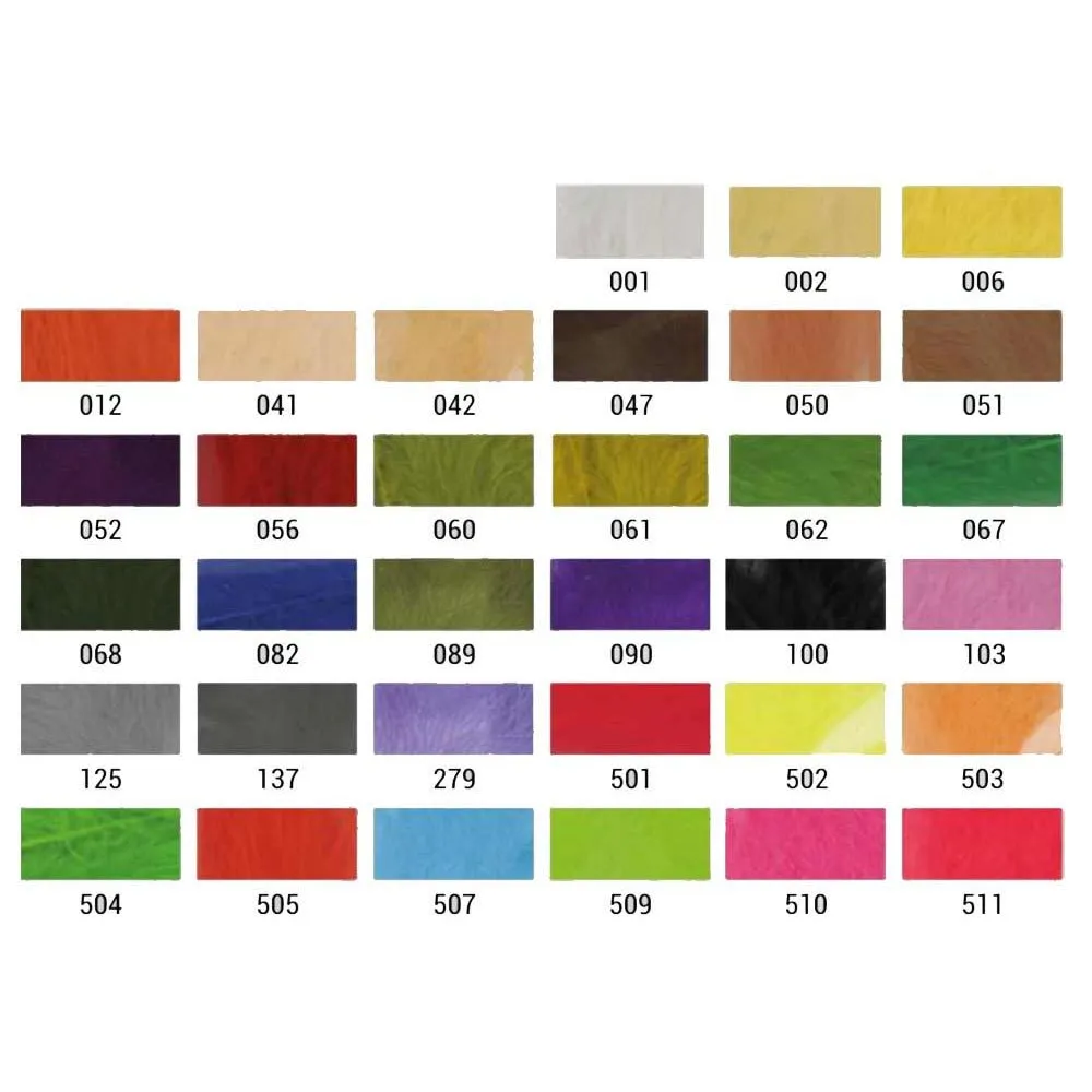 Купить Baetis MA507/WA Перо Marabou L  Fluor Blue 7ft.ru в интернет магазине Семь Футов