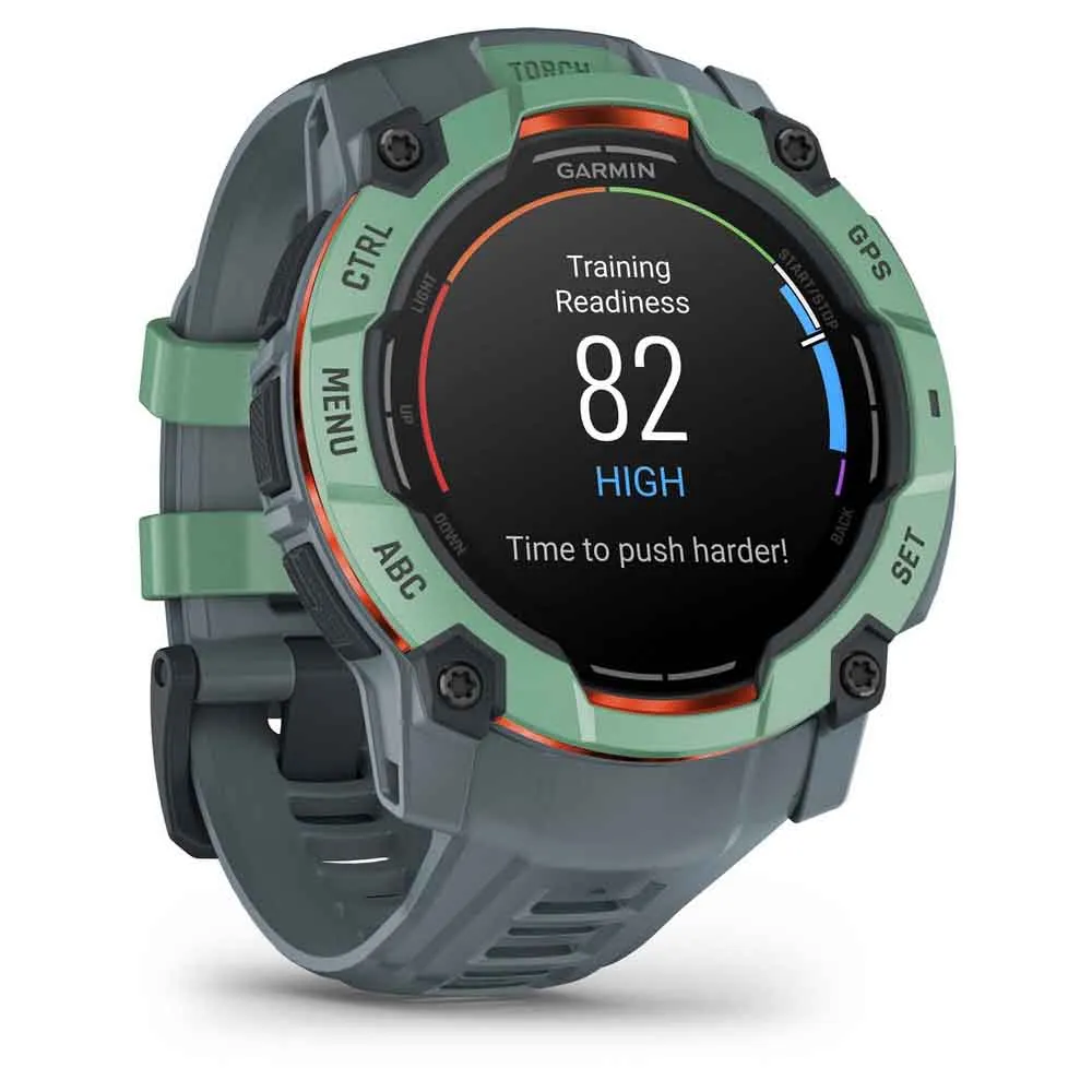 Купить Garmin 010-03020-01 Часы Instinct 3 50 mm Amoled Зеленый  Green / Grey 7ft.ru в интернет магазине Семь Футов