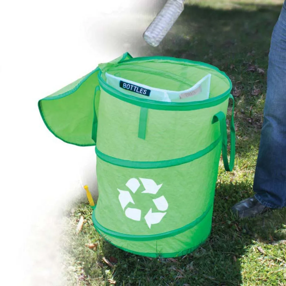 Купить Camco 17-42983 Подвесная корзина для мусора Pop Up Light Green 45.72 x 60.96 cm 7ft.ru в интернет магазине Семь Футов