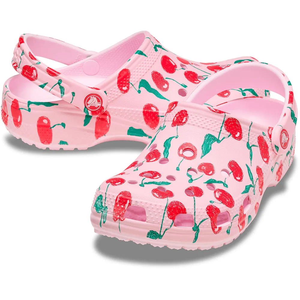 Купить Crocs 211008-6zw-m7/w9 Деревянные башмаки Classic Fresh Fruits Pink Milk 35x25x15 EU 39 7ft.ru в интернет магазине Семь Футов