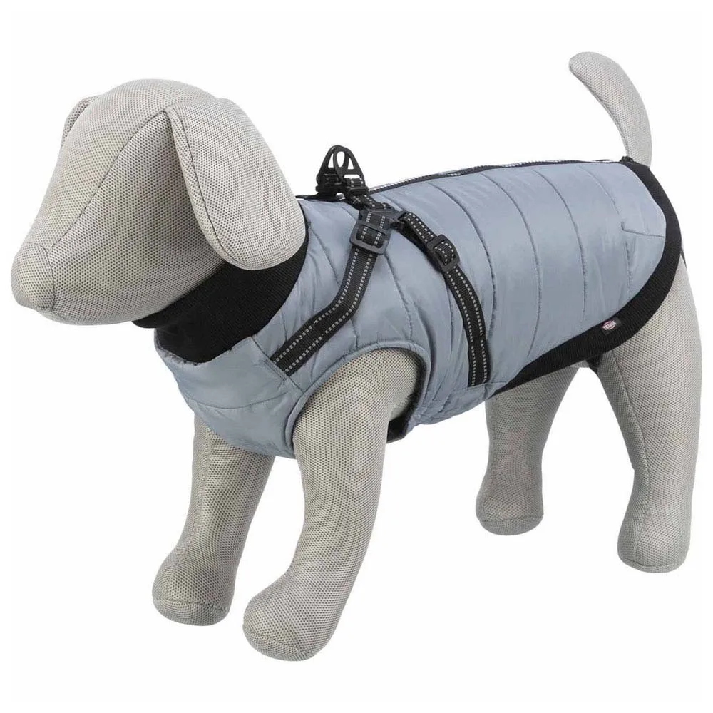 Купить Trixie 680341 куртка для собаки Pontis  Grey 27 cm 7ft.ru в интернет магазине Семь Футов