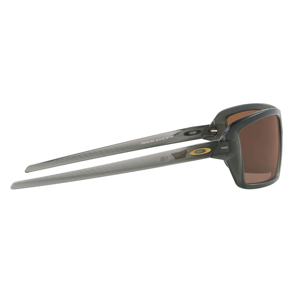 Купить Oakley OO9129-1563 Cables Prizm Солнцезащитные Очки Matte Grey Smoke Prizm Tungsten/CAT3 7ft.ru в интернет магазине Семь Футов
