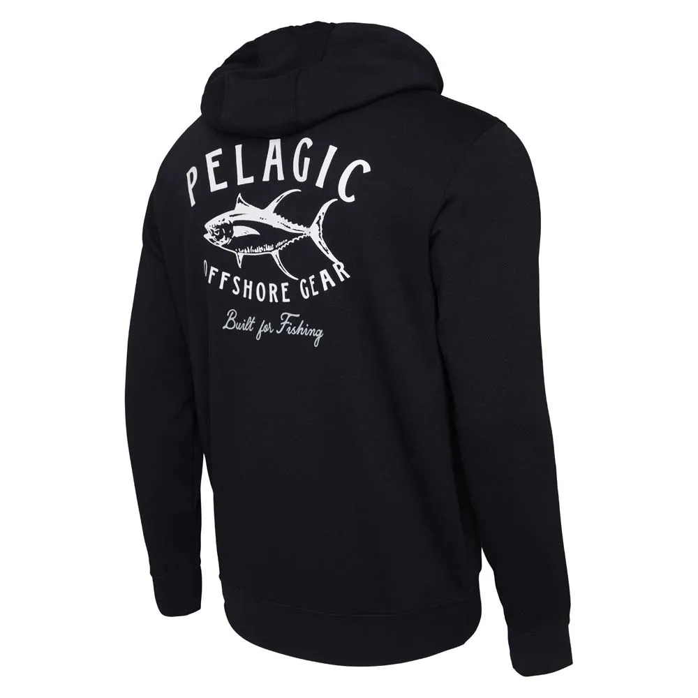 Купить Pelagic 1060233000-blk-xl Толстовка на молнии Tuna Trip Black 40x30x12 7ft.ru в интернет магазине Семь Футов