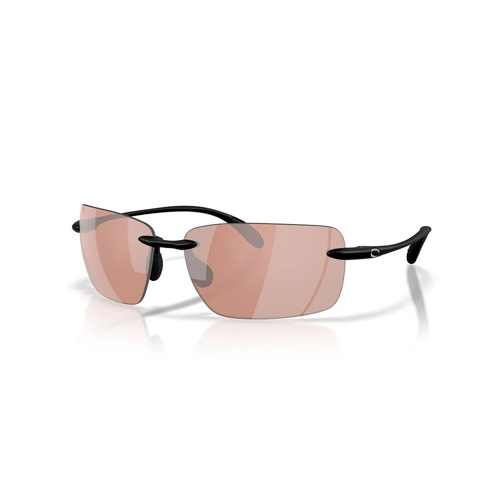 Купить Costa 06s9074-66-907406 поляризованные солнцезащитные очки Gulf shore Matte Black 20x10x10 Copper Silver Mirror 580P/CAT3 7ft.ru в интернет магазине Семь Футов